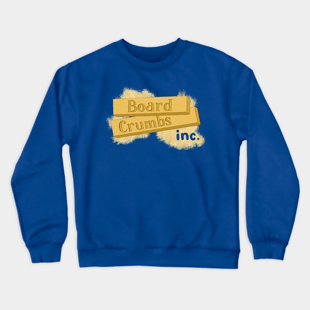 Board Crumbs Inc. Crewneck Sweatshirt by Inner Child Designs